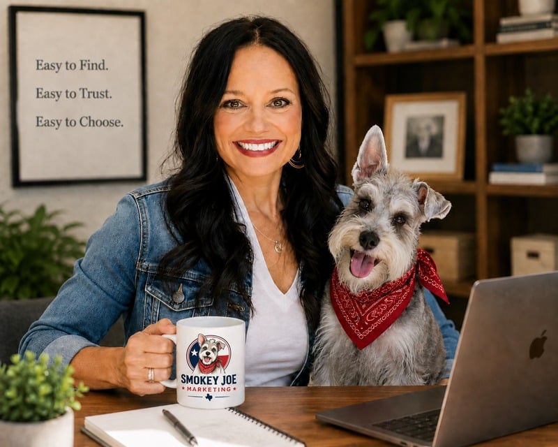 Megan with Smokey Joe